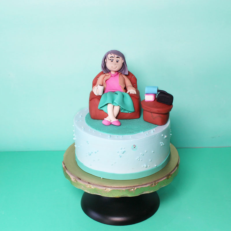 Grandma Theme Cake